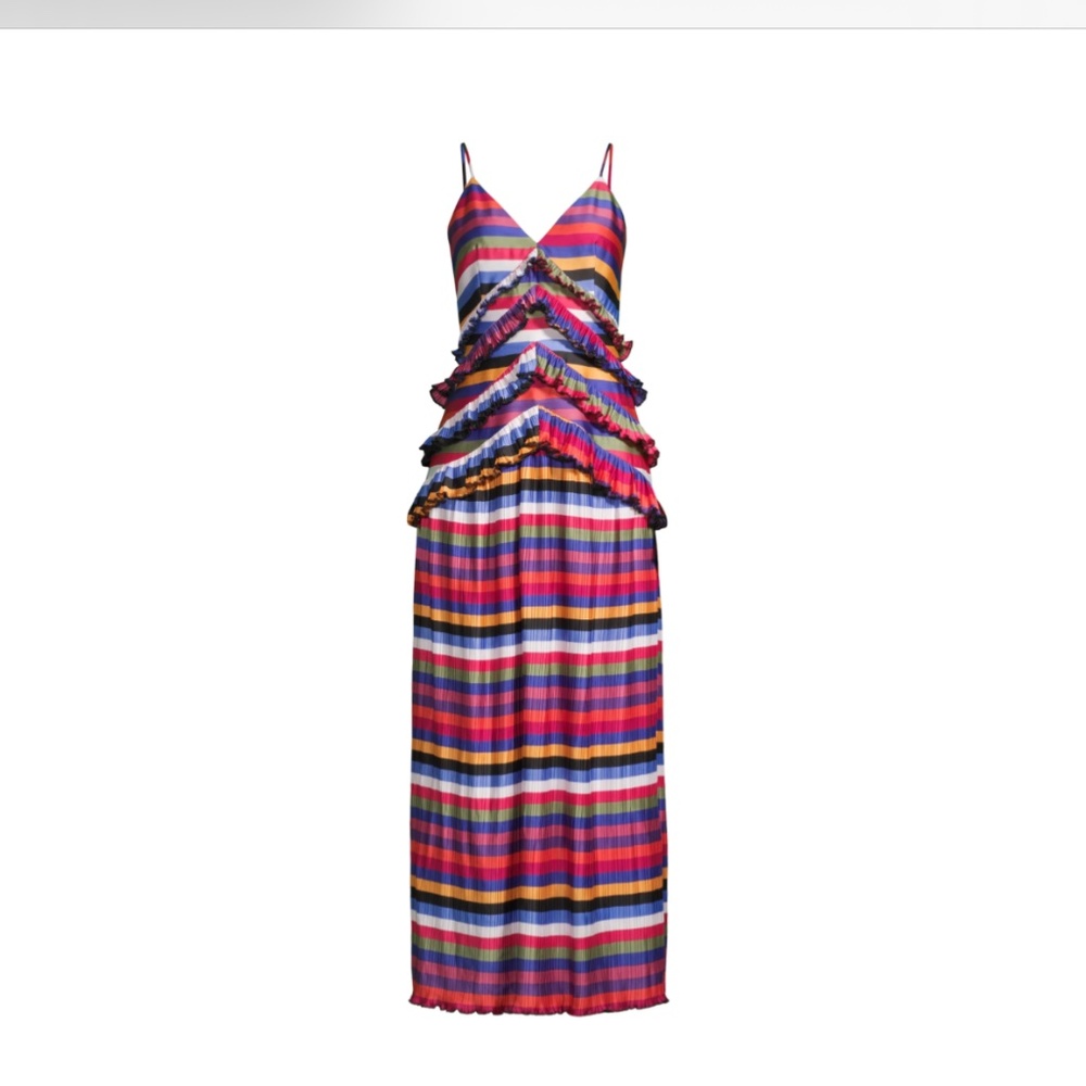 Elliatt Egality Striped Maxi Dress, size small